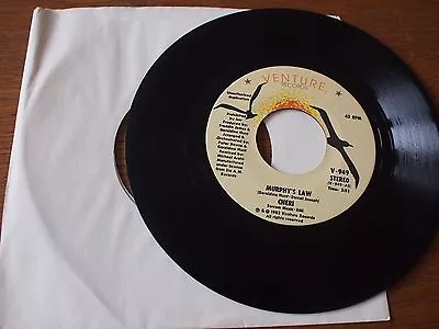 $7 • Buy CHERI Murphys Law 7  Original VINYL Single 1982 Venture Records V949 Disco RnB