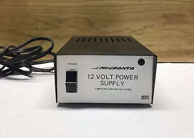 Micronta 12 Volt Power Supply Radio Shack • $25