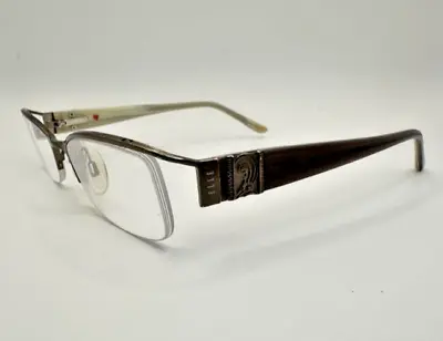 Elle Designer Eyeglasses Frames EL13304 BR 50-18-135 • $18.88