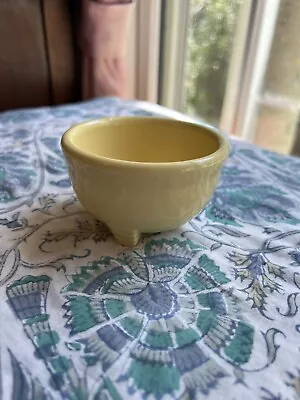 Fiestaware Small Tripod Bowl Yellow Vintage • $22