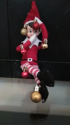 £2.30 • Buy ELF ON THE LEDGE PROP, Your Elf Covers Himself In Baubles *FREE GIFT SEE OFFER 
