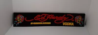 New Rubber Ed Hardy Bar Rail Spill Mat Vodka Christian Audigier Skull Bartender  • $10.55