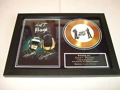 Daft Punk    Limited Edition Signed   Autograph 46 Framed A4 • £18.90