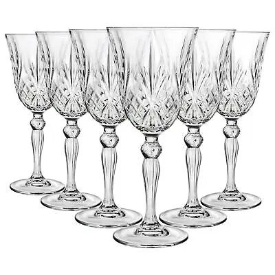 6x RCR Crystal 210ml Melodia White Wine Glasses Party Cocktail Glass Set • £21