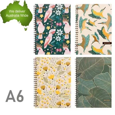 1x A6 Ruled Notebook Note Book Soft Cover Stationery Dairy Journal Office School • $4.50