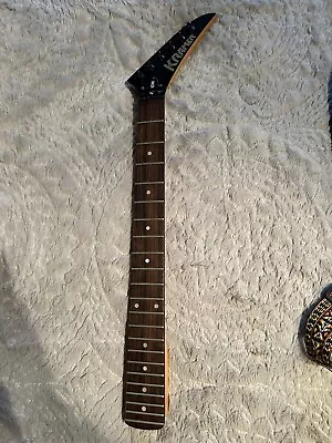 Vintage 80s ZX Kramer Japan Electric 22 Fret Maple & Rosewood Guitar Neck • $145