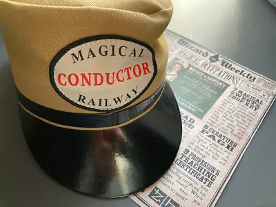 Wizarding Trunk Exclusive Harry Potter Magical Conductor Railway Hat BRAND NEW • $29