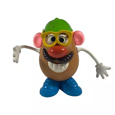 Mr. Potato Head With Accessories Playskool Mix And Match 12 PC Vintage YELLOW Gl • $16.99