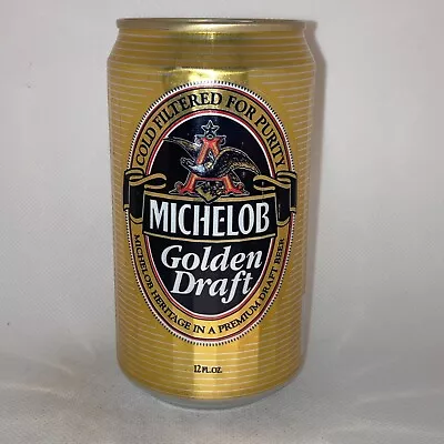 Michelob Golden Draft Fluted Beer Can • $1