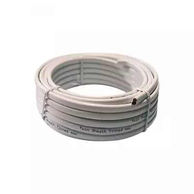 6MM MARINE TWIN CORE CABLE X 5 METRE ROLL 5M SHEATH WIRE DUAL BATTERY 12V • $31