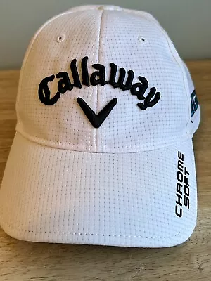 Callaway Golf Hat Cap White Tour Authentic Performance Odyssey Apex Rogue • $14.99