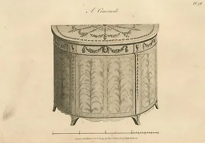 George Hepplewhite (1727-1786) - Four 18th Century Engravings Furniture Designs • £43