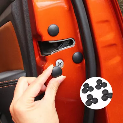 12× Car Accessories Interior Door Lock Screw Protector Cover Cap Trim Universal • $6.41