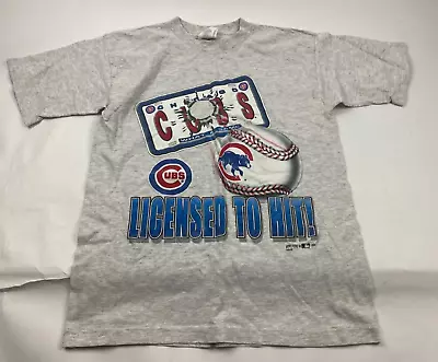 Vintage 1998 Chicago Cubs Shirt Size Large 14-16 Youth • $13.99