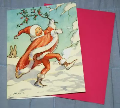 Margaret Tarrant ~ Snow Sprite Blank Christmas Card NEW & Sealed 17cm X 12cm • £4.99