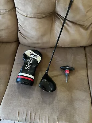 Titleist TS2 Golf Driver LH 9.5 Degree Stiff Shaft W/Headcover And Tool • $50