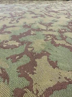 Stealth Frogskin™ Temperate Camoflauge Mesh Tactical 70  Wide - Buy By The YARD! • $10.50