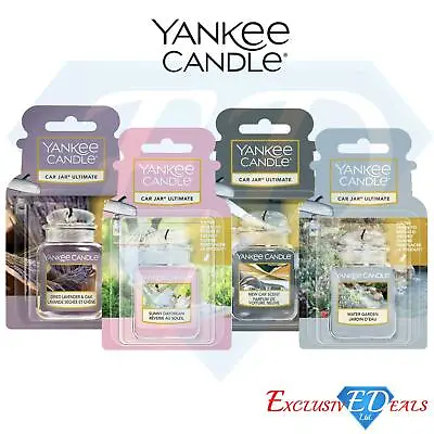 Yankee Candle Jar Car Scents 3D Air Freshener Assorted Scents / Fragrances • £4.95