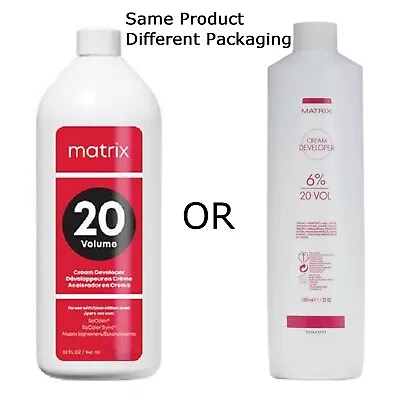 MATRIX SOCOLOR Pre-Bonded Hair Color  | 3 Oz | - Developer - Choose Yours • $20.89