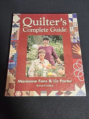 Vintage 2001 Leisure Arts Quilter's Complete Guide Revised Edition Pattern Book • $5.99