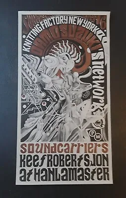 Extremely Rare Damo Suzuki / Can / Krautrock Concert Poster By Steve Harradine • £139.99