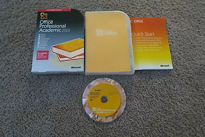 Microsoft Office Professional Academic 2010 • $48.99