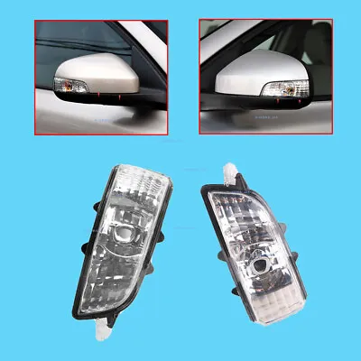 NEW LEFT + Right  DOOR MIRROR TURN SIGNAL INDICATOR LENS For Volvo S40 S60 S80 • $18.07