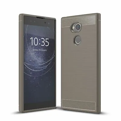 $11.02 • Buy Sony Xperia XA2 Ultra Case Phone Cover Protective Pouch Case Cover Carbon Grey