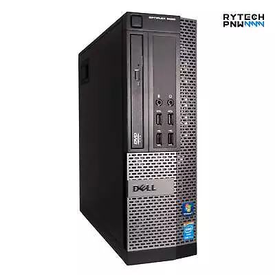 Configurable Dell OptiPlex 9020 SFF PC | Up To I7vPro | 16 GB | SSD/HDD | Wi-Fi • $69