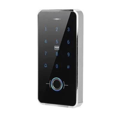 Touch Screen Fingerprint Door Lock Password Card Reader IP68 Waterproof • £30