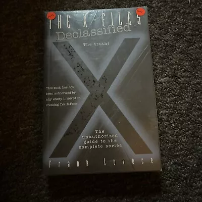 Paperback Book ' The X-Files Declassified. The Truth'  By Frank Lovece • £2