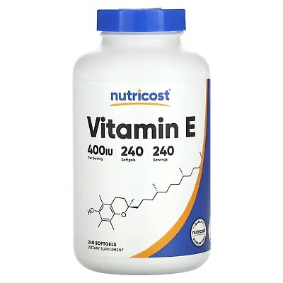 Vitamin E 400 IU 240 Softgels • $10