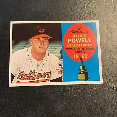 #￼AR37 Boog Powell Baltimore Orioles 1962￼2008  50th All Star Rookie Team B38b • $1.99