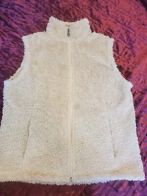 Ladies Womens Cabelas Polartec Soft Fuzzy Vest • $16.10