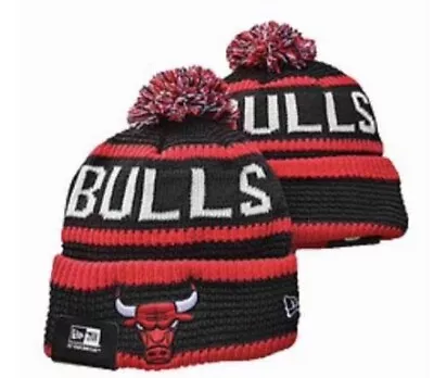 New Chicago Bulls NBA New Beanie Hat Bobble Hat • £14.99