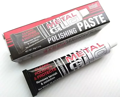 Metal Glo Professional Polishing Paste For Knives Copper Silver Jewelry Watches • $8.95