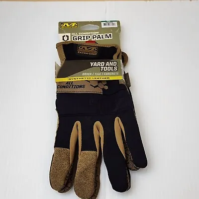 Mechanix X-Large All Condition Grip Palm Yard And Tools Synthetic Leather Gloves • $15.99