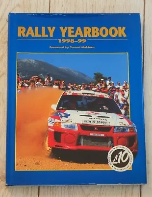 Rally Driving Yearbook: 1998/99 By L'hermitte Stefan Hardback Book The Cheap • £4.90