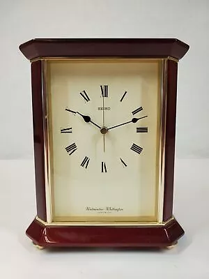 Seiko Westminster Whittington Quartz Japan Mantle Clock 12104 • $14.99