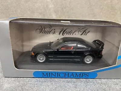 MINICHAMPS BMW M3 E36 GTR Street Black 1993 430023381 • $98.22