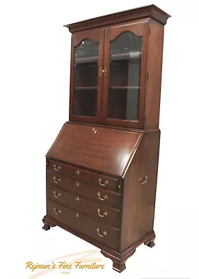 Henkel - Harris J. Hancock Mahogany Georgian Secretary Desk • $2395