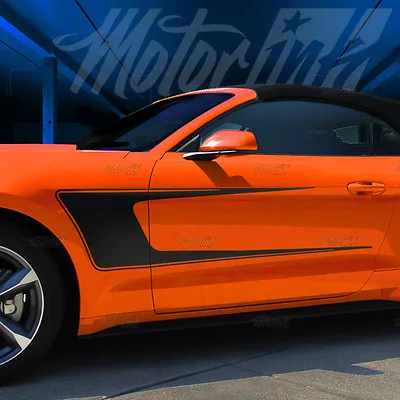 2015 2016 2017 Ford Mustang Fender Reverse C Side Racing Stripes  Sport Decals   • $69