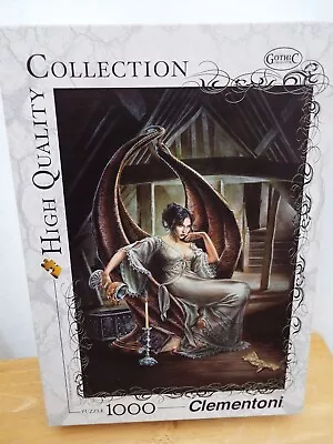 CLEMENTONI  PUZZLE- GOTHIC COLLECTION/THE SECRET OF BLEAKDALE ABBEY-1000 Pieces • £4.99