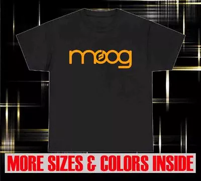 New Moog Music Inc Classic Synthesizer Audio Funny T-shirt USA Sz S-5XL • $14.99