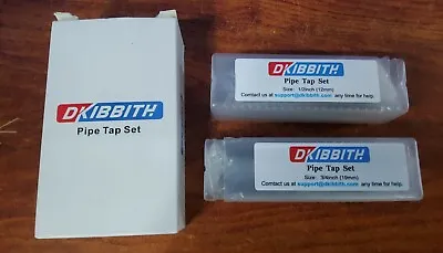 Dkibbith Pipe Tap Set - 3/4NPT14 & BSP1/2 - Pipe Threading Taps • $16.99