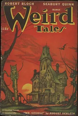 WEIRD TALES March 1947 . Dorothy McIlwraith No 10 Volume 39 / WEIRD #27819 • $90