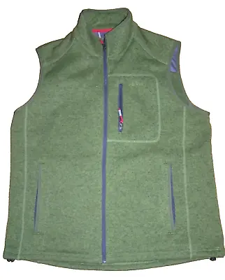 Orvis Full Zip Men's Sleeveless Vest With Zippered Pockets - Large • $24.88