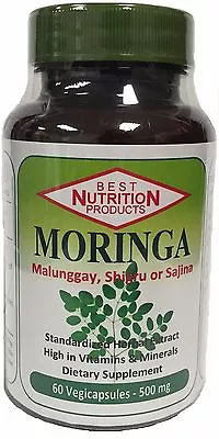  Moringa Malunggay  500mg Best Nutrition  (60 Capsules) • $9.95
