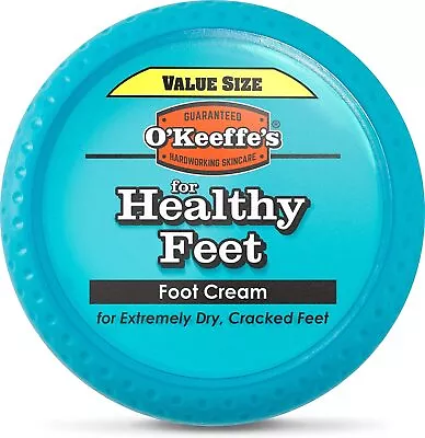 O'Keeffe's Healthy Feet Value Jar 180g HARDWORKING SKINCARE INSTANT MOISTURE • £15.99