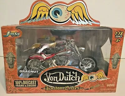 Von Dutch Kustomcycles Dragnut Motorcycle • $16.99